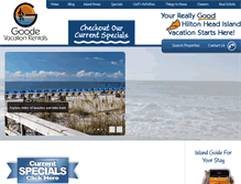 Tablet Screenshot of goodevacationrentals.com